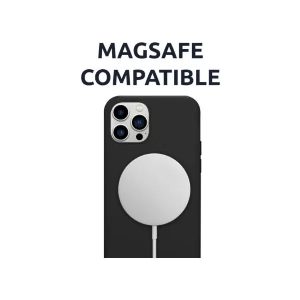 Чехол Screen Geeks Magsafe Silicone Case Iphone 12/12 Pro [Black]